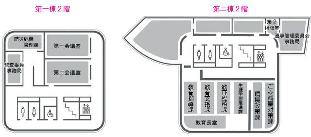 画像：2階配置図