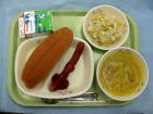 写真：10月15日の献立