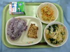 写真:6月8日の献立