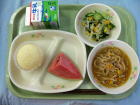 写真:6月16日の献立