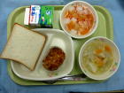写真:4月9日の献立