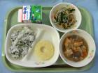 写真:6月18日の献立