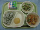 写真:6月25日の献立
