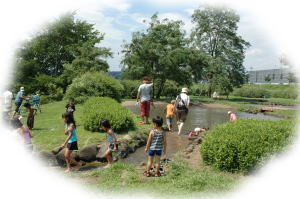 写真:多摩川中央公園