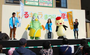 写真：「ゆるキャラ（R）まつりin彦根」でのPRの様子