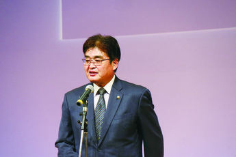 画像：「平和のつどい」にて