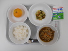 写真:10月18日の献立