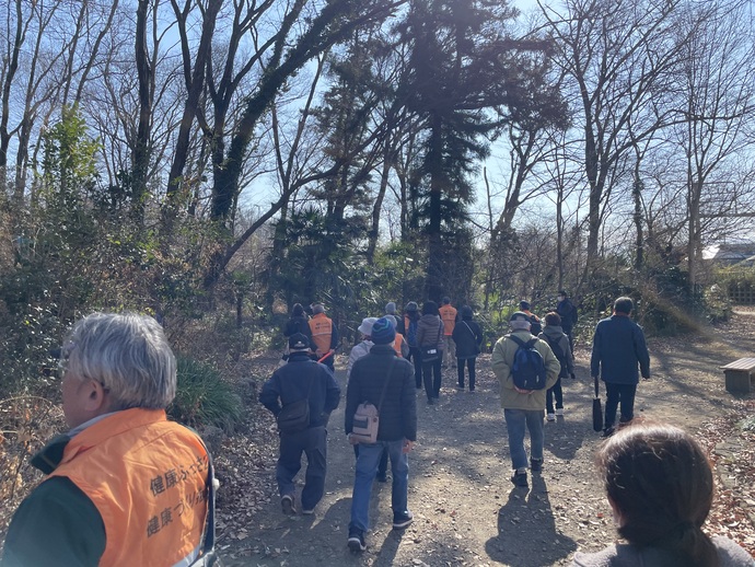 健康ウォーキング 活動風景