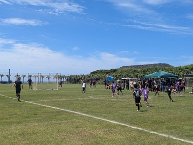 内容：試合中の様子